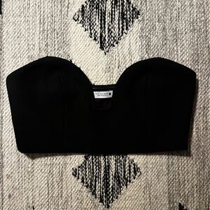 Zara Black Corset Top